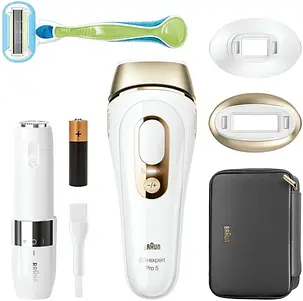 Фотоепілятор Braun Silk-expert Pro 5 IPL PL5146 White/gold UA, фото 2