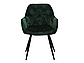 Стілець M-65 смарагдовий велюр + чорний, фото 5