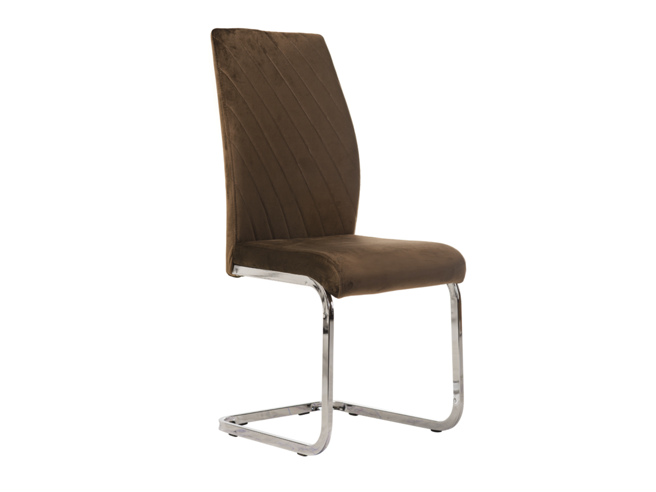 Стілець S-118 коричневий велюр, фото 1
