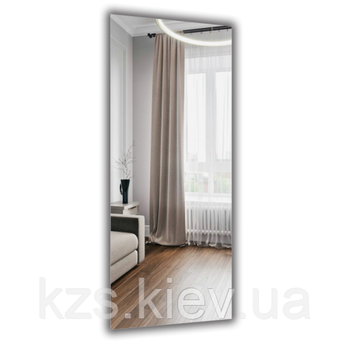 Дзеркало прямокутне з полірованим краєм 1700 х 700 мм., фото 1