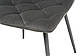 Стілець N-41 темно-сірий велюр + сірий, фото 6