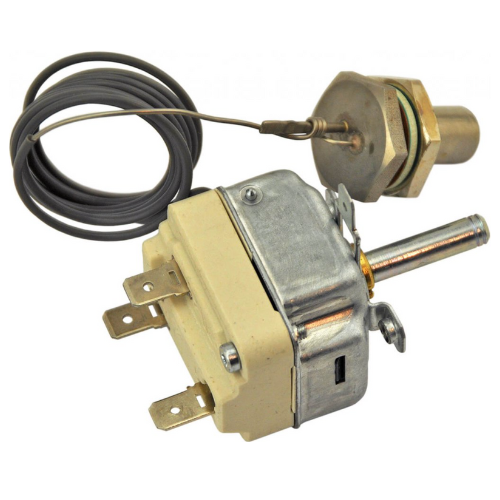 Термостат EGO 55.19219.815 (30°-91°C 1-pole Changeover contact Knobsensor Capillary 1000/1000mm)