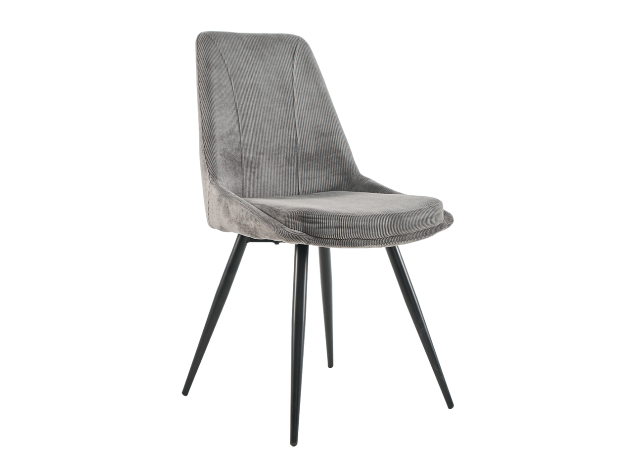 Стілець M-72 сірий + чорний, фото 1