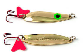 Блешня коливалка Spinnex KROKODILE 16g , колір - золото