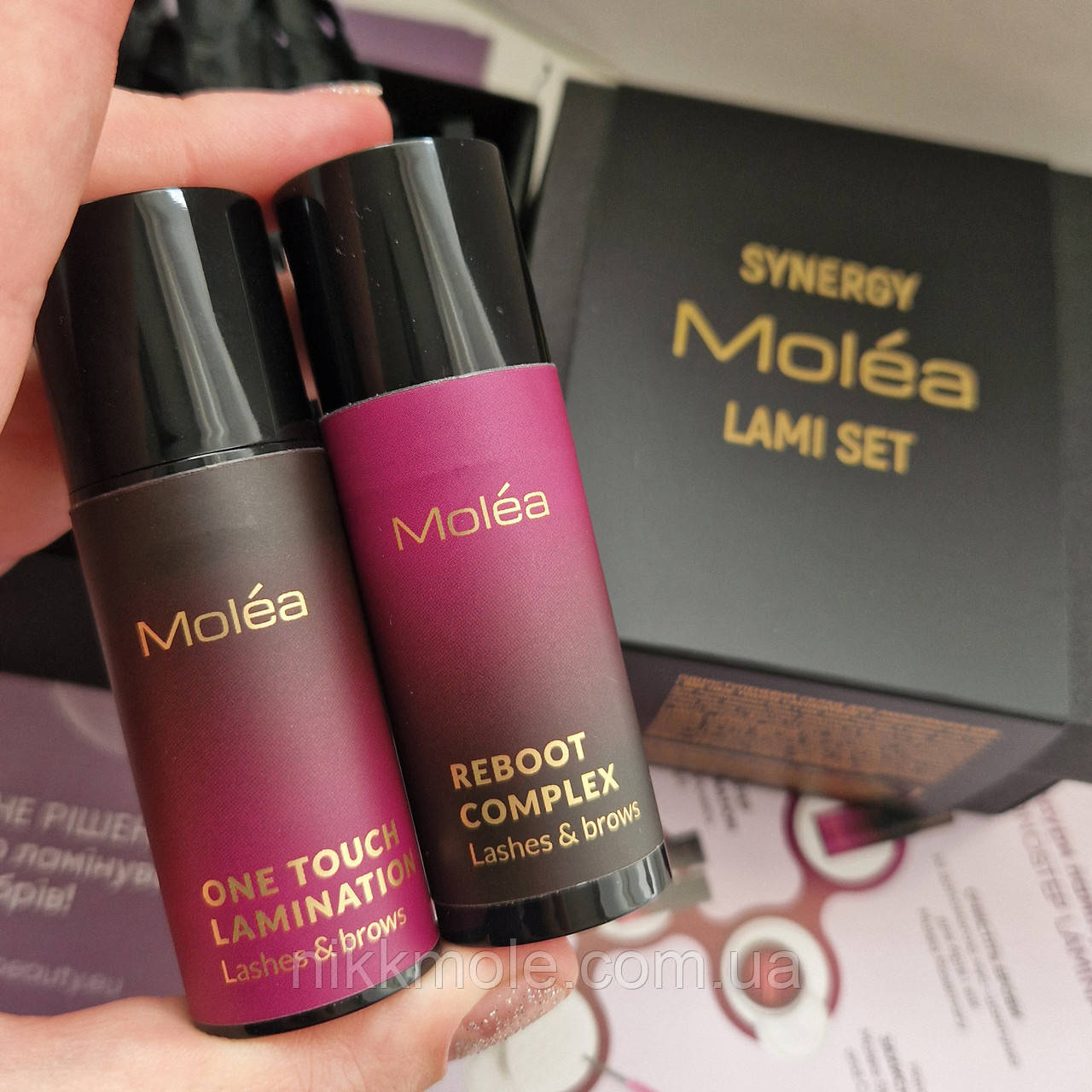 Набір для ламінування вій та брів MONOSTEP MOLÉA SYNERGY LAMI SET, фото 1