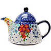 Чайник заварювальний керамічний 1,1 л Садова Феєрія, фото 6