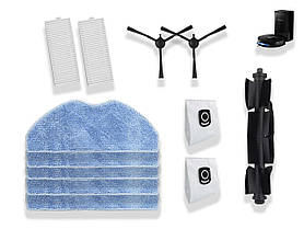 Набір змінних аксесуарів (12 шт.) сумісних з роботом-пилососом Rowenta X-Plorer S135 / S135+ / S140 / S140+