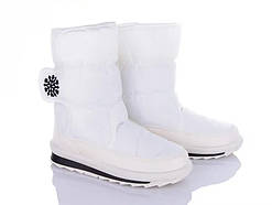 Дутики жіночі зимові білий