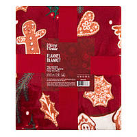 Плед Ardesto Christmas Flannel 160х200см имбирные домики (ART0121PB)