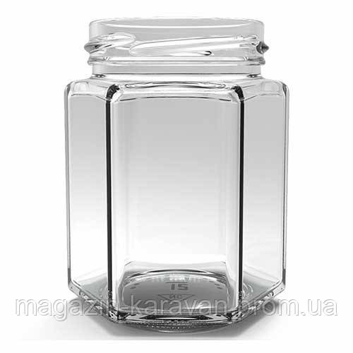 Банка 196 мл ТО 58 шестиграна 33 шт