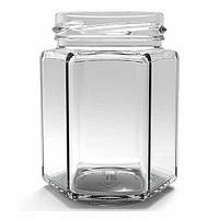 Банка 196 мл ТО 58 шестиграна 33 шт