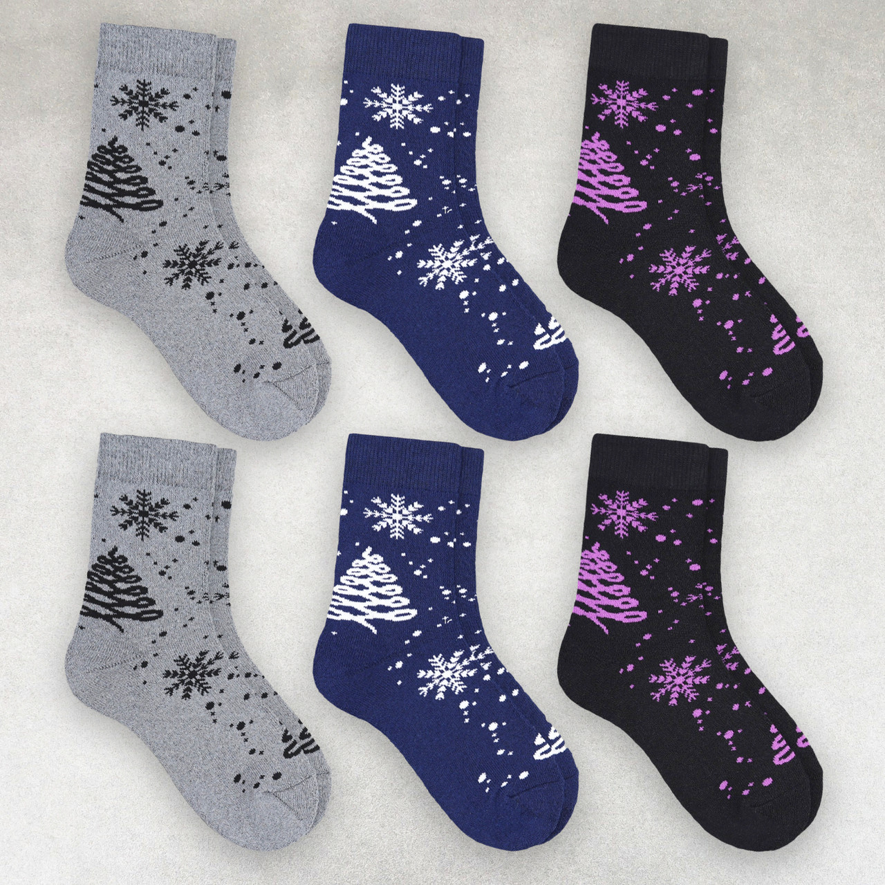 Шкарпетки зимові жіночі 6 пар махрові розмір 36-40 арт. 342.6, фото 1