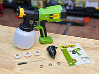 Компактний Вмісткий краскопульт Procraft PSE40 (Тушка) | Безщітковий двигун, Регульоване розпилення, Від Акумуляторів + Гарантія