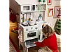 Дитяча дерев'яна кухня з аксесуарами із світлом та звуком Lupilu Wooden Play Kitchen, фото 7