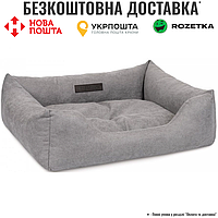 Лежак Pet Fashion Denver для собак, 78х60х20 см, сірий
