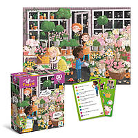 Дитячий пазл Шукай та знаходь "Квітуча весна" 300664, 80 елементів