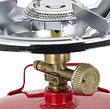 Газовий балон на 5 літрів із пальником Балон газовий кемпінг "JAN Svarka" Газовий балон для готування пікнік, фото 5