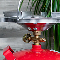 Газовий балон на 5 літрів із пальником Балон газовий кемпінг "JAN Svarka" Газовий балон для готування пікнік