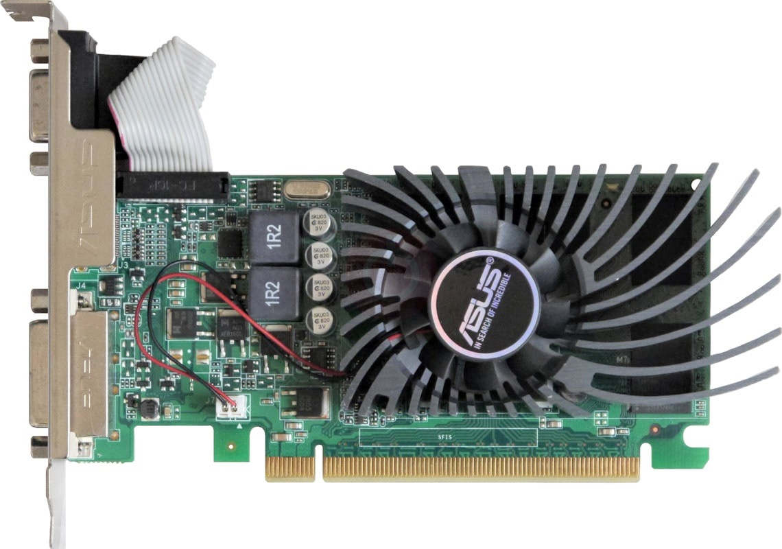 ВІДЕОКАРТА Pci-E NVia GeForce GT 640 на 4GB GDDR3 і ПОВНОЮ БІТНІСТЮ - 128 BIT з ГАРАНТІЄЮ, фото 1
