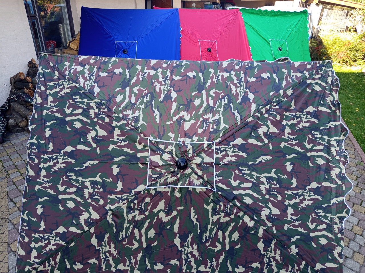 Парасолька торгова 3х2 камуфляж з напиленням