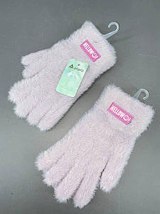 Рукавички Норка Бузковий