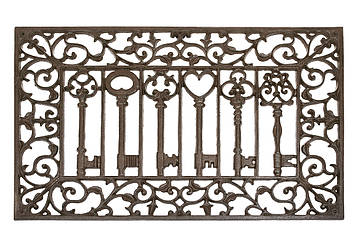 Килимок придверний чавун, 59*39*1.5см