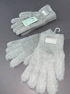 Рукавички Норка  Сірий