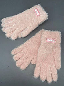 Рукавички Норка  Персик