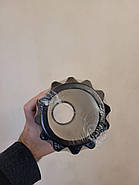 Масажний валик масажер для тіла ніг спини EVA 33 х 12 см з виїмкою під хребет (колір чорний), фото 5