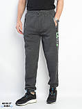 МІКС 6130 Спортивні штани чоловічі на манжеті на флісі котон норма (мікс кольорів 6 од: L,XL,2XL,3XL), фото 2