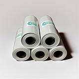 Прозора самоклеюча плівка для принтера термопапір для термопринтера 57 мм 1 рулон, фото 4