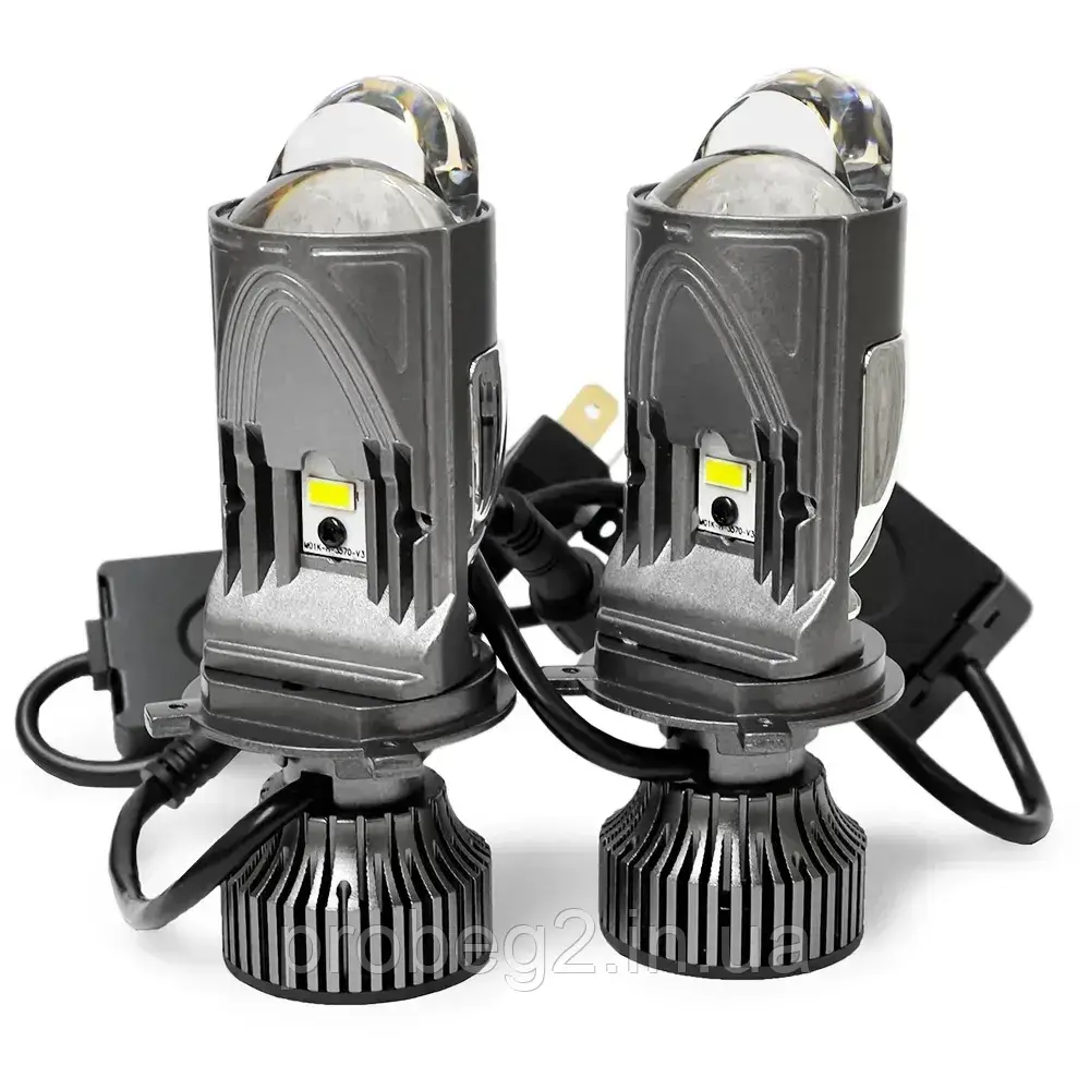Bi-LED mini лінзи H4 Guarand X1 5000K 50W 12-24V 14000Lm