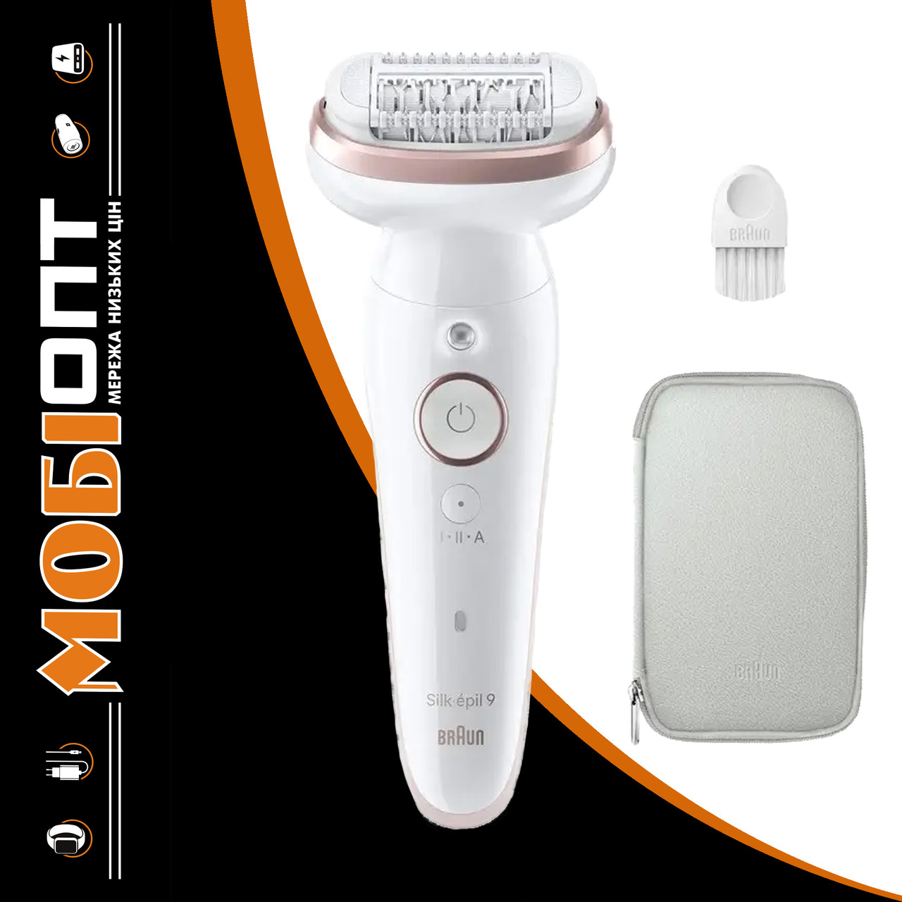 Епілятор Braun Silk-epil 9 SES 9-000 White UA