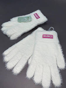 Рукавички Норка  Білий