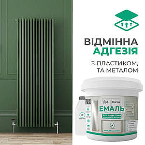 Barko фарба для батарей епоксидна без запаху 1000 г