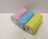 Набір кольорового термопаперу для портативного міні принтера з термодруком у рулонах 57 мм 3 шт, фото 4