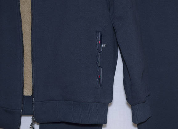 Спортивний костюм з хутром чоловічий Fore M,L,XL,XXL,3XL, фото 3