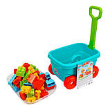 Дитячий конструктор "Візок" 1393TXK 50 деталей, фото 2