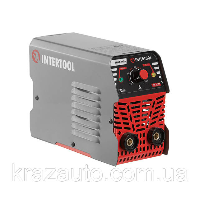 Апарат зварювальний, інверторний MMA-140A INTERTOOL DT-4001, фото 1