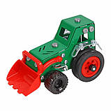 Дитячий металевий конструктор 1799TXK 140 деталей, фото 6