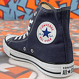 Кеди All Star Chuck Taylor високі сині  (Navy Hi), фото 4