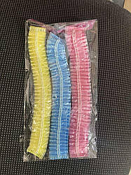 Шапочки для душу поліетиленові (3 шт)