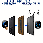 Бездротовий дзвінок дверний у квартиру або будинок у розетку Cacazi 150 метрів через стіни та двері, фото 5
