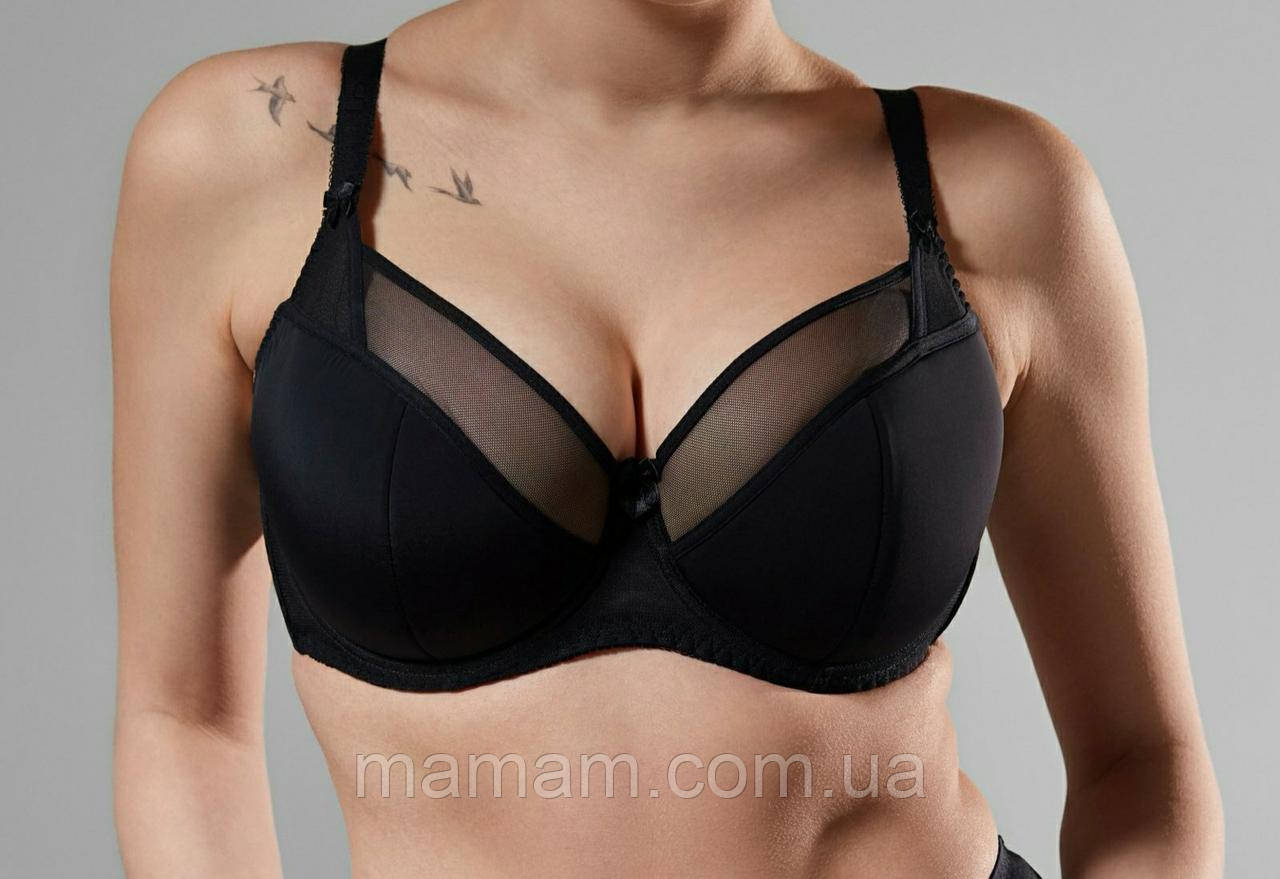 Бюстгалтер LAVIVAS чорний арт.50284 р.85D, фото 1