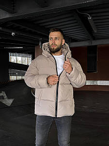 Куртка зимова чоловіча Brut на пуху бежева