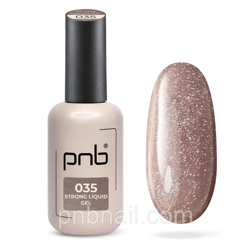 Strong Liquid Gel PNB, 035 Golden Latte / 17 ml