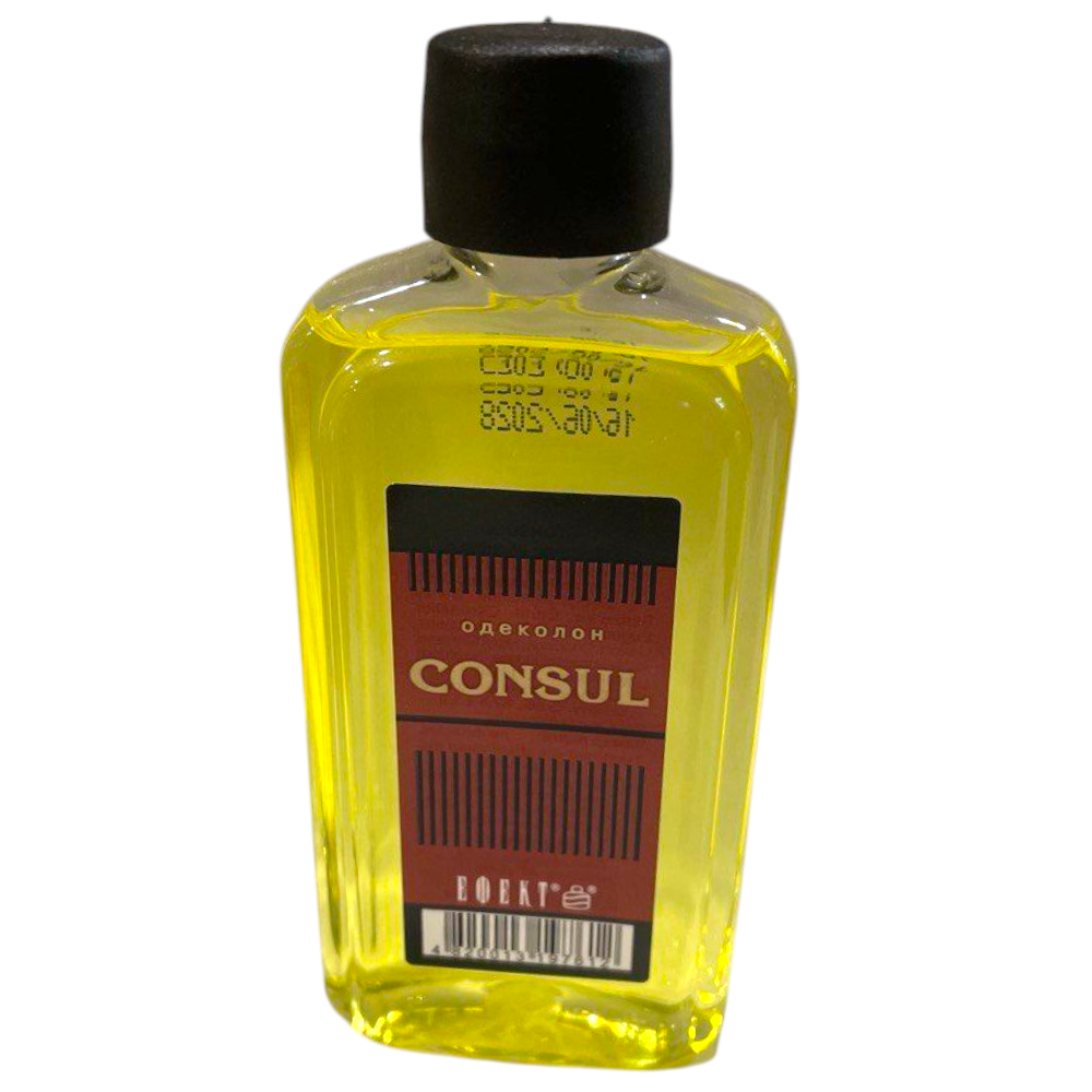 Одеколон "Консул" (61% спирт) ПЕТ 80 мл,одеколон після гоління