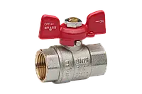 Кран кульовий Brass 15 1/2' ВВ метелик