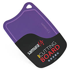 Дошка кухонна Samura Fusion SF-02V, фіолетова (380x250x2мм)
