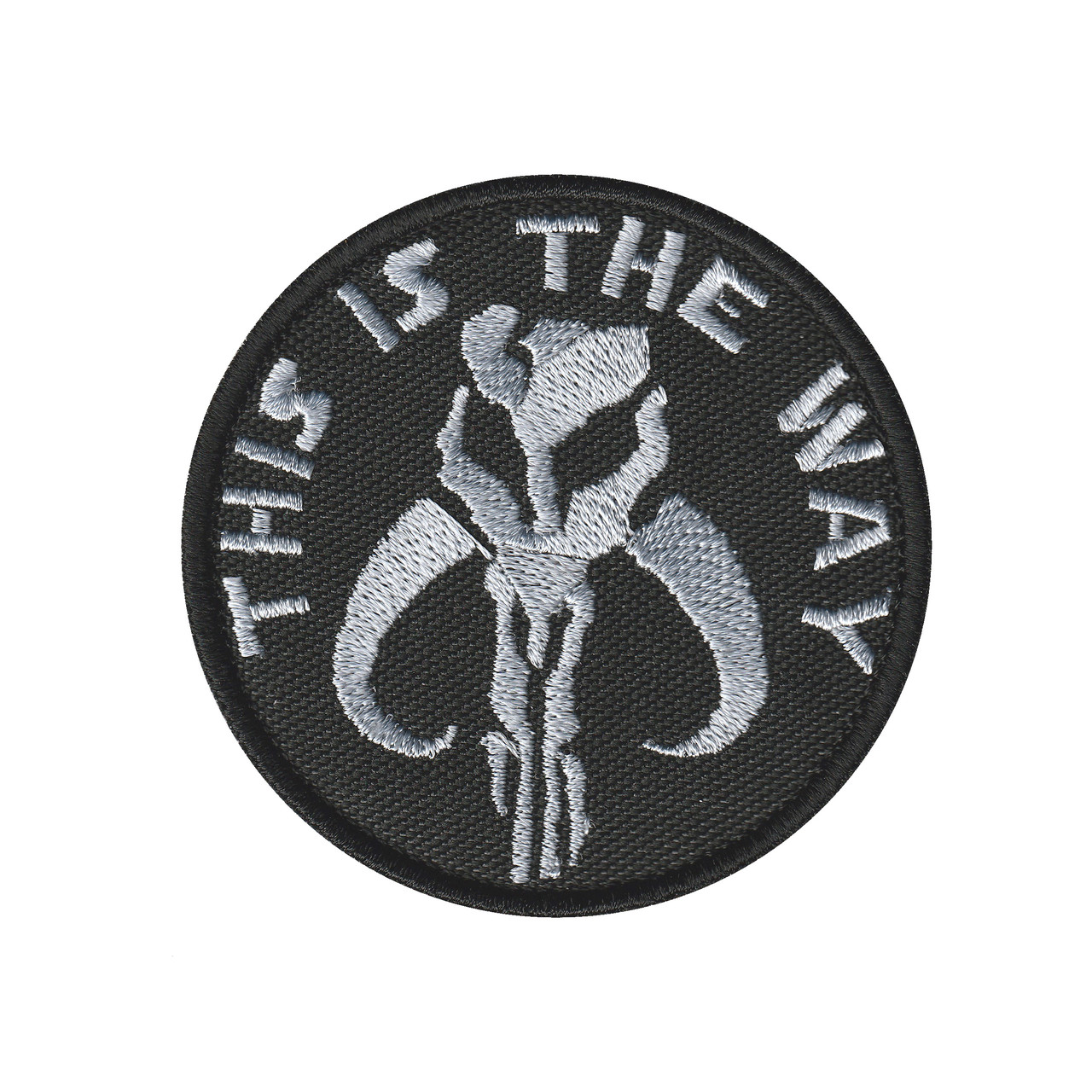 Вишитий шеврон “This Is The Way” – нашивка з символом Мандалорців (Star Wars) патч на липучці